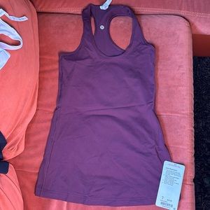Lululemon Cool Racerback- Burgundy